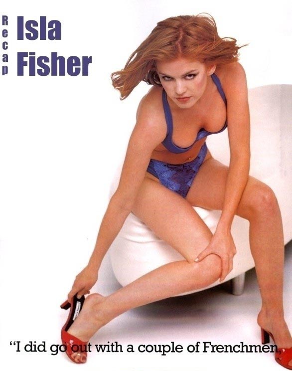 Айла Фишер голая. Фото - 13