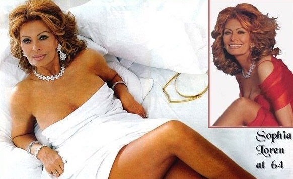Софи Лорен голая. Фото - 15