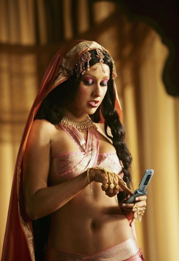 Кристина Агилера голая. Фото - 101