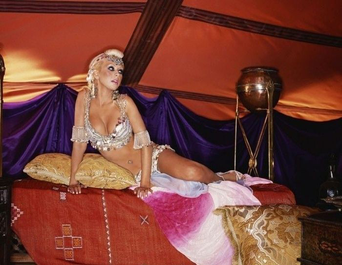 Кристина Агилера голая. Фото - 103