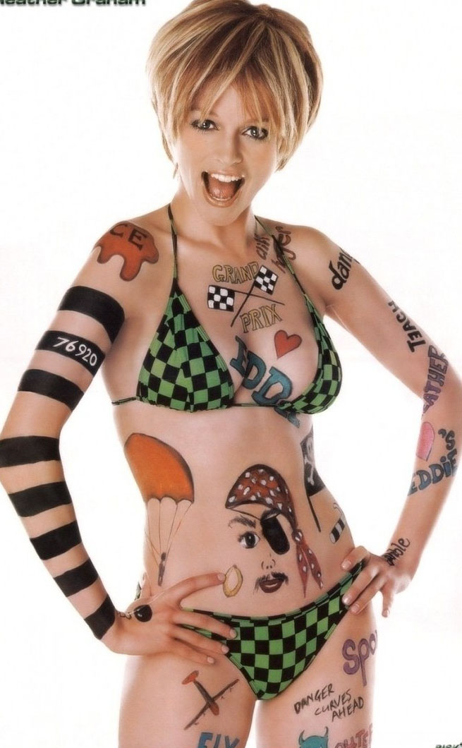 Хизер Грэм голая. Фото - 2