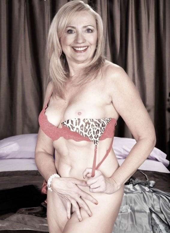 Хиллари Клинтон голая. Фото - 4