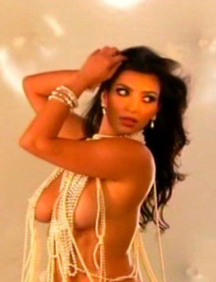 Ким Кардашян голая. Фото - 9