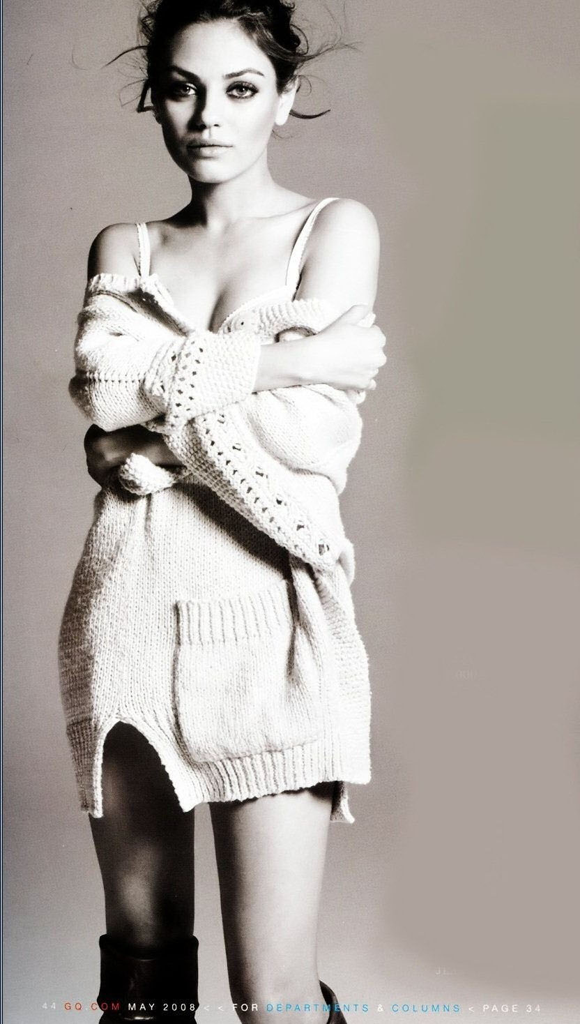 Мила Кунис голая. Фото - 20