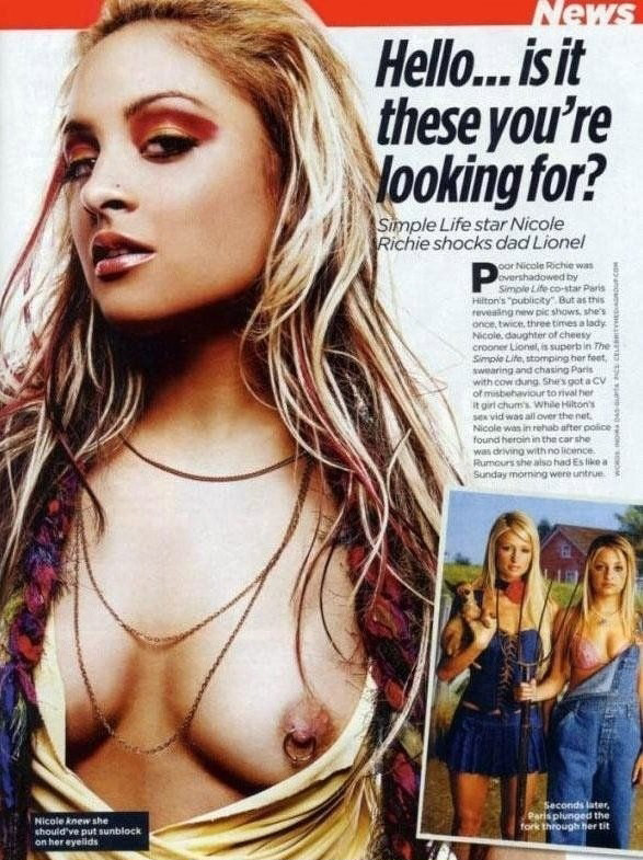 Николь Ричи голая. Фото - 10